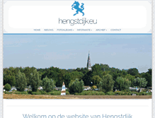 Tablet Screenshot of hengstdijk.eu