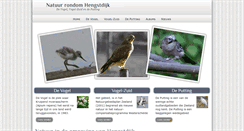 Desktop Screenshot of natuur.hengstdijk.eu